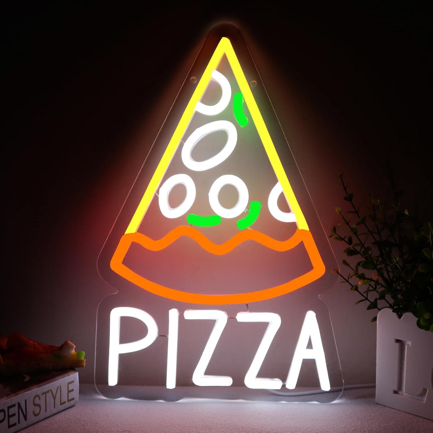 Commercial Kitchen Store - Pizza Neon Sign USB Dimmable LED