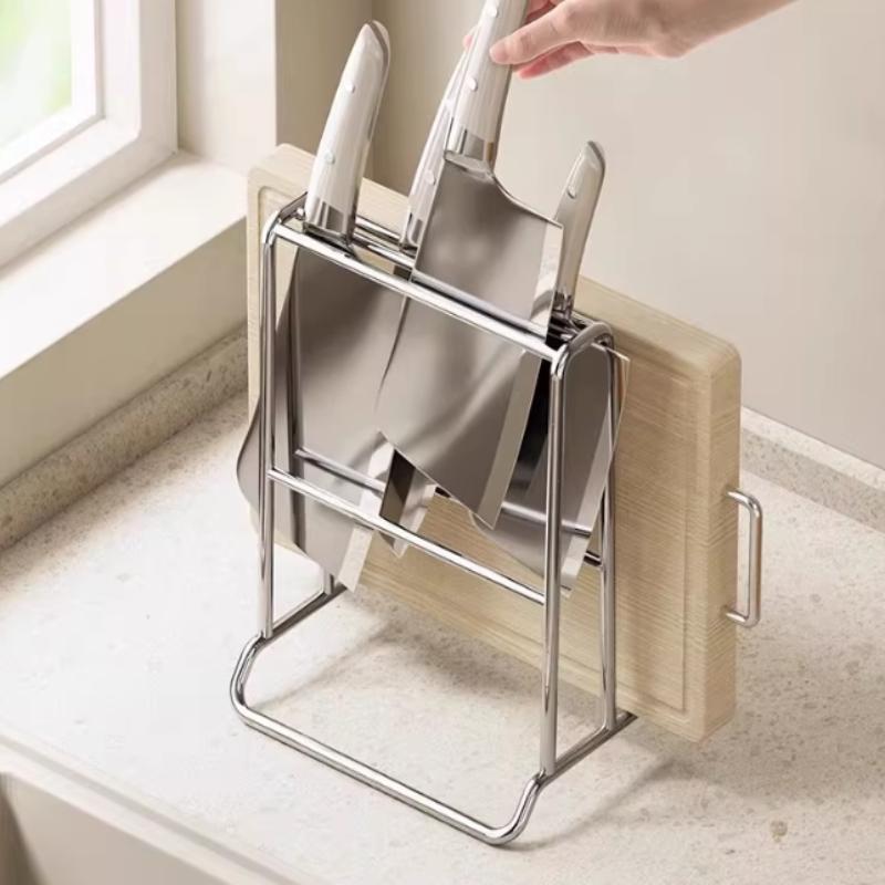 Stainless Steel Knife Holder a - مراجعة Commercial Kitchen Knife Holder وسعره