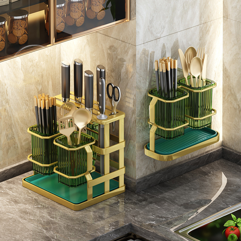 Kitchen Countertop Cutlery Hol - مراجعة Commercial Kitchen Knife Holder وسعره