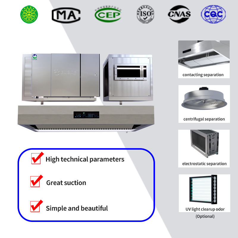 Smart Commercial Kitchen Range - مراجعة Commercial Kitchen Hood Design وسعره