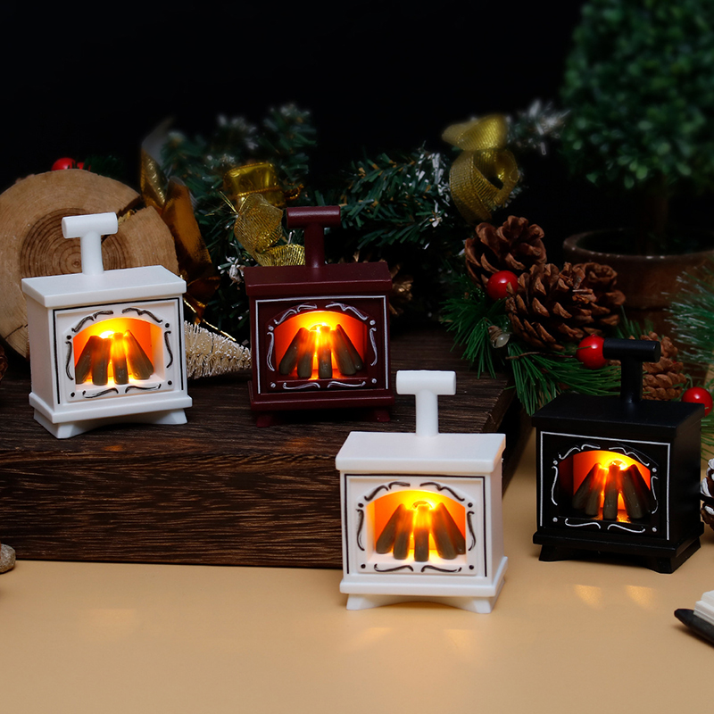 Dollhouse Miniature Fireplace  - مراجعة Commercial Kitchen Warmer وسعره