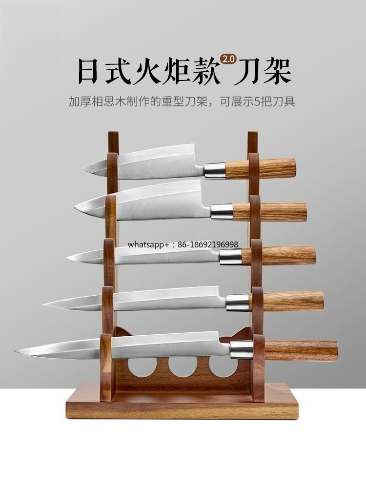 Wall-mounted aluminum alloy ki - مراجعة Commercial Kitchen Knife Holder وسعره