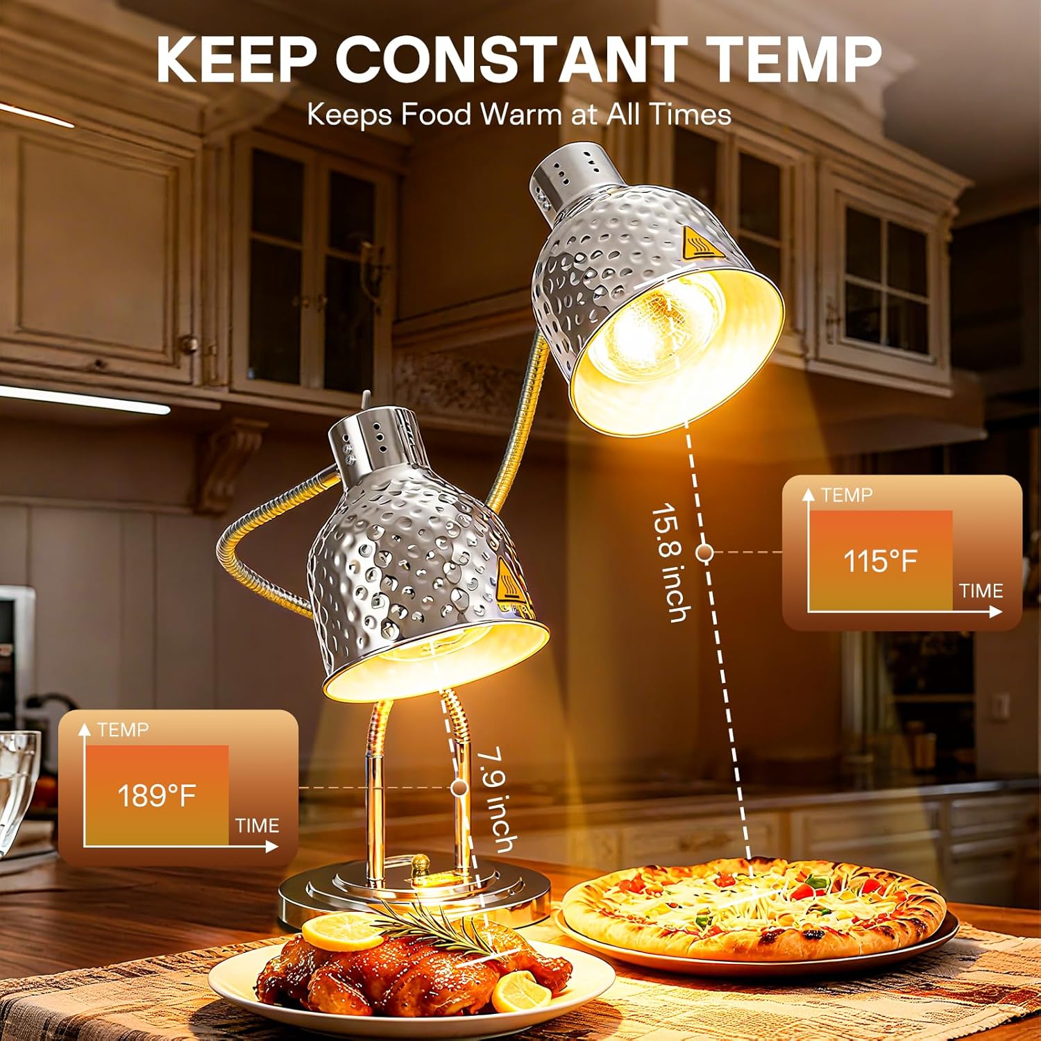 500W Commercial Food Warmer La - مراجعة Commercial Kitchen Warmer وسعره