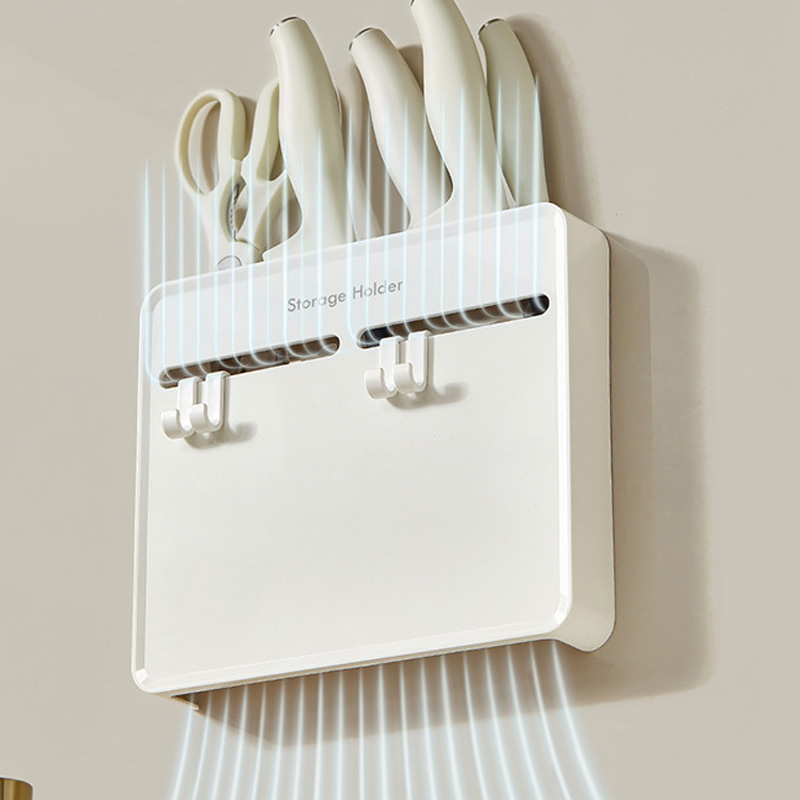 No-Drill Kitchen Knife Holder, - مراجعة Commercial Kitchen Knife Holder وسعره