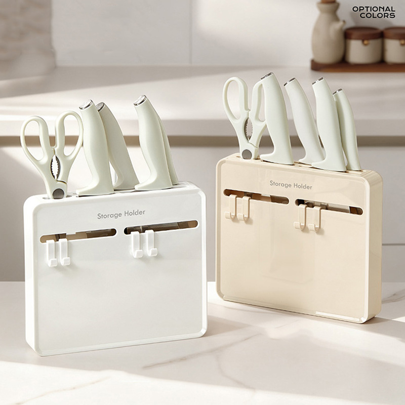 No-Drill Kitchen Knife Holder, - مراجعة Commercial Kitchen Knife Holder وسعره