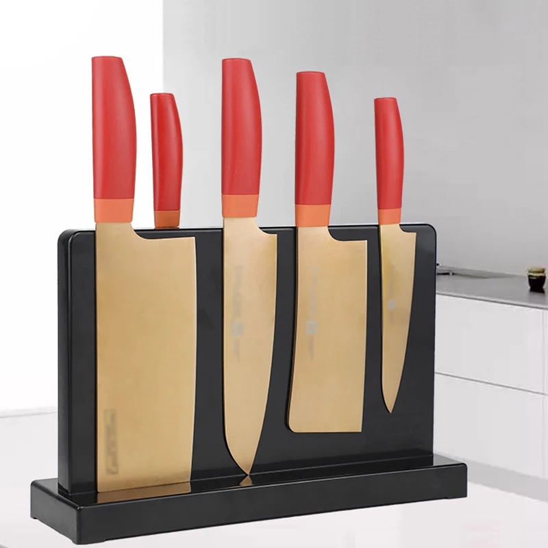Heavy Duty Thick Magnetic Knif - مراجعة Commercial Kitchen Knife Holder وسعره