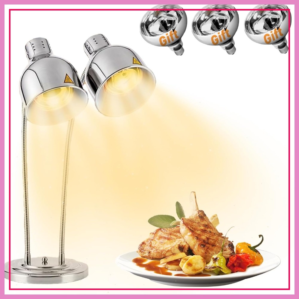 Commercial Food Warming Lamp 2 - مراجعة Commercial Kitchen And وسعره