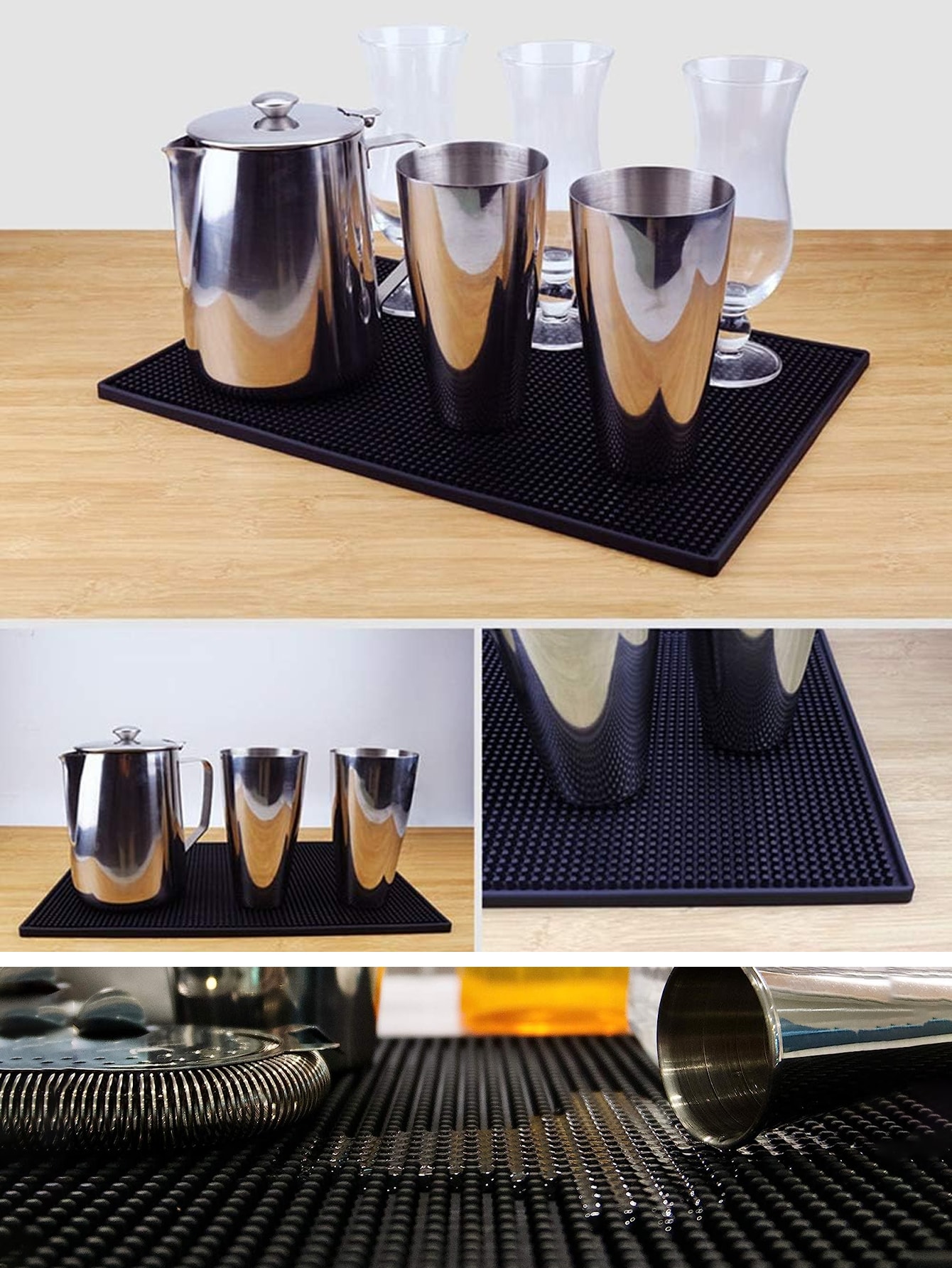 Leeseph Bar Mat 17.7 x 11.8 in - مراجعة Commercial Kitchen Mats وسعره