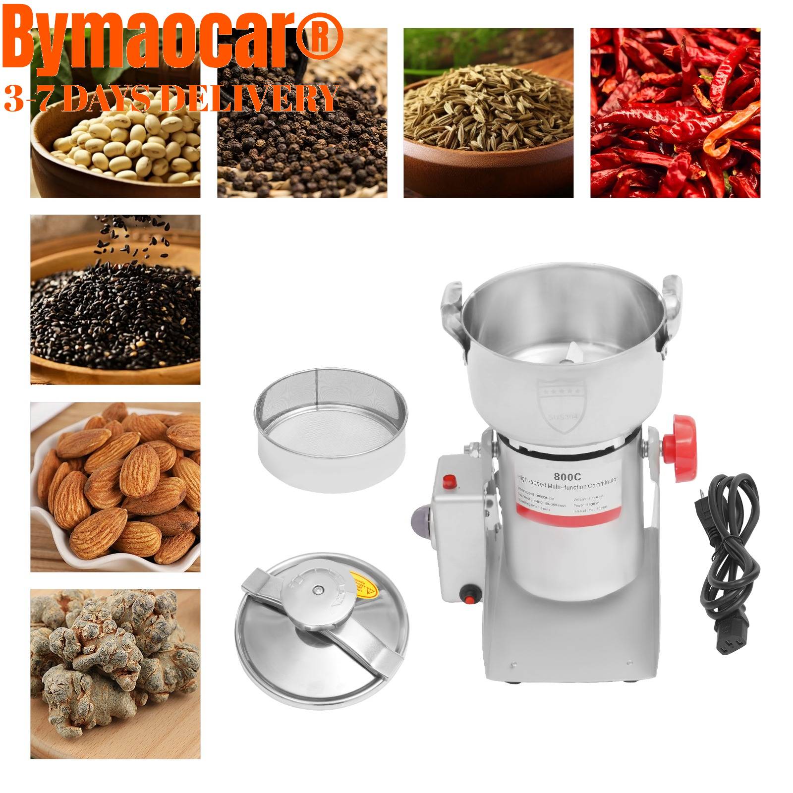 800g Electric Grain Grinder Mi - مراجعة Commercial Kitchen Store وسعره