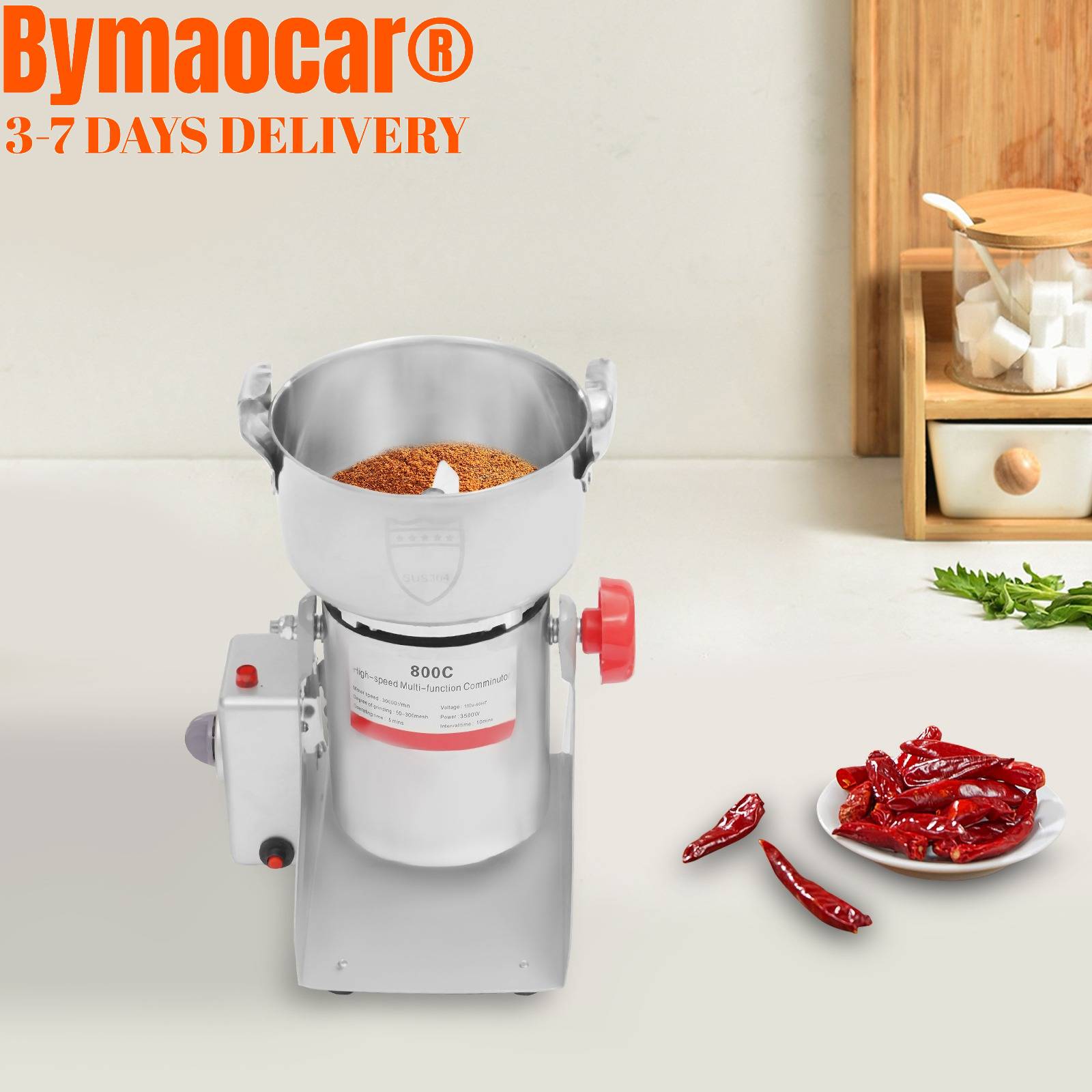 800g Electric Grain Grinder Mi - مراجعة Commercial Kitchen Store وسعره