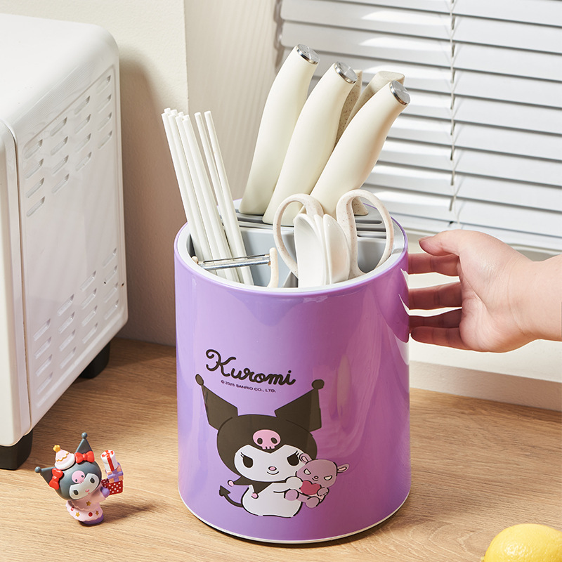 Cartoon Hello kittykuromiCinna - مراجعة Commercial Kitchen Knife Holder وسعره