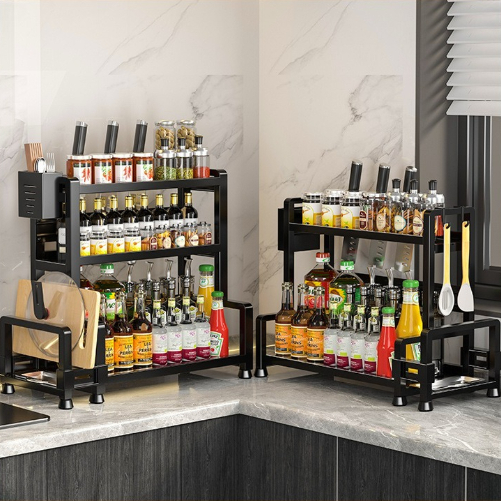 Kitchen Countertop Organizer R - مراجعة Commercial Kitchen Knife Holder وسعره