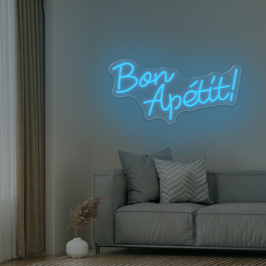 Bon Appetite Neon LED Sign Wal - مراجعة Commercial Kitchen Store وسعره
