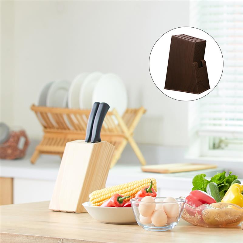 Knife Holder Desktop Storage S - مراجعة Commercial Kitchen Knife Holder وسعره