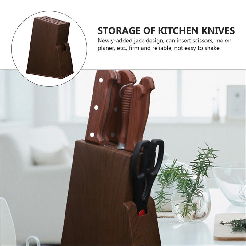 Knife Holder Desktop Storage S - مراجعة Commercial Kitchen Knife Holder وسعره
