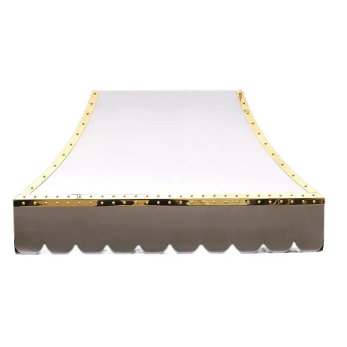 Brushed Stainless Steel Range  - مراجعة Commercial Kitchen Hood Design وسعره