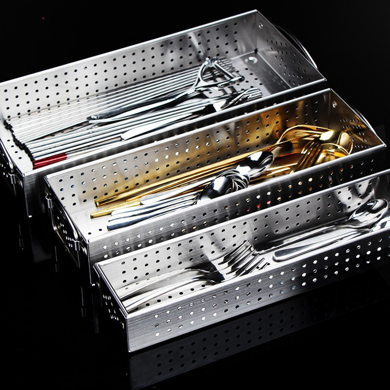 JUSTINLAU Stainless Steel Cutl - مراجعة Commercial Kitchen Knife Holder وسعره