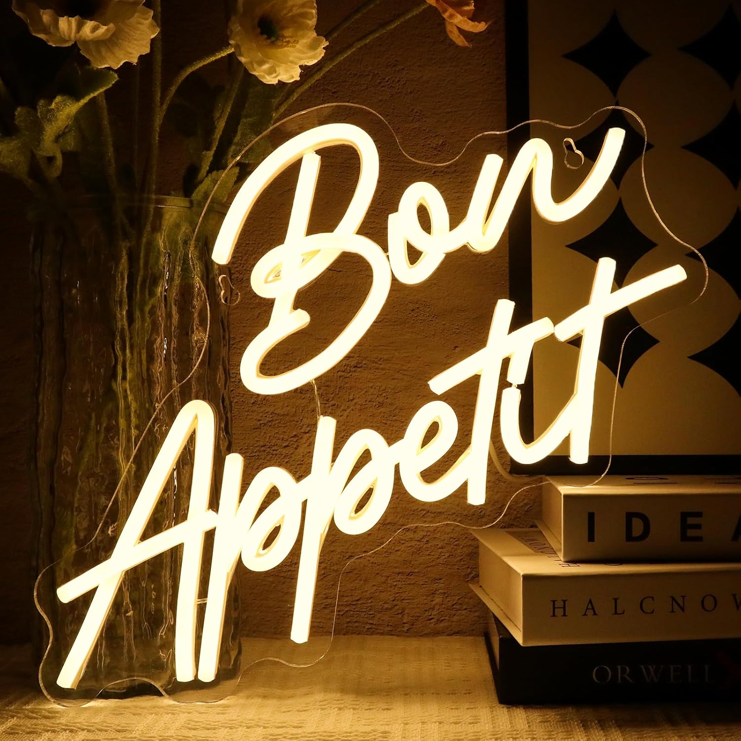 Bon Appetit Neon Light Sign LE - مراجعة Commercial Kitchen Store وسعره