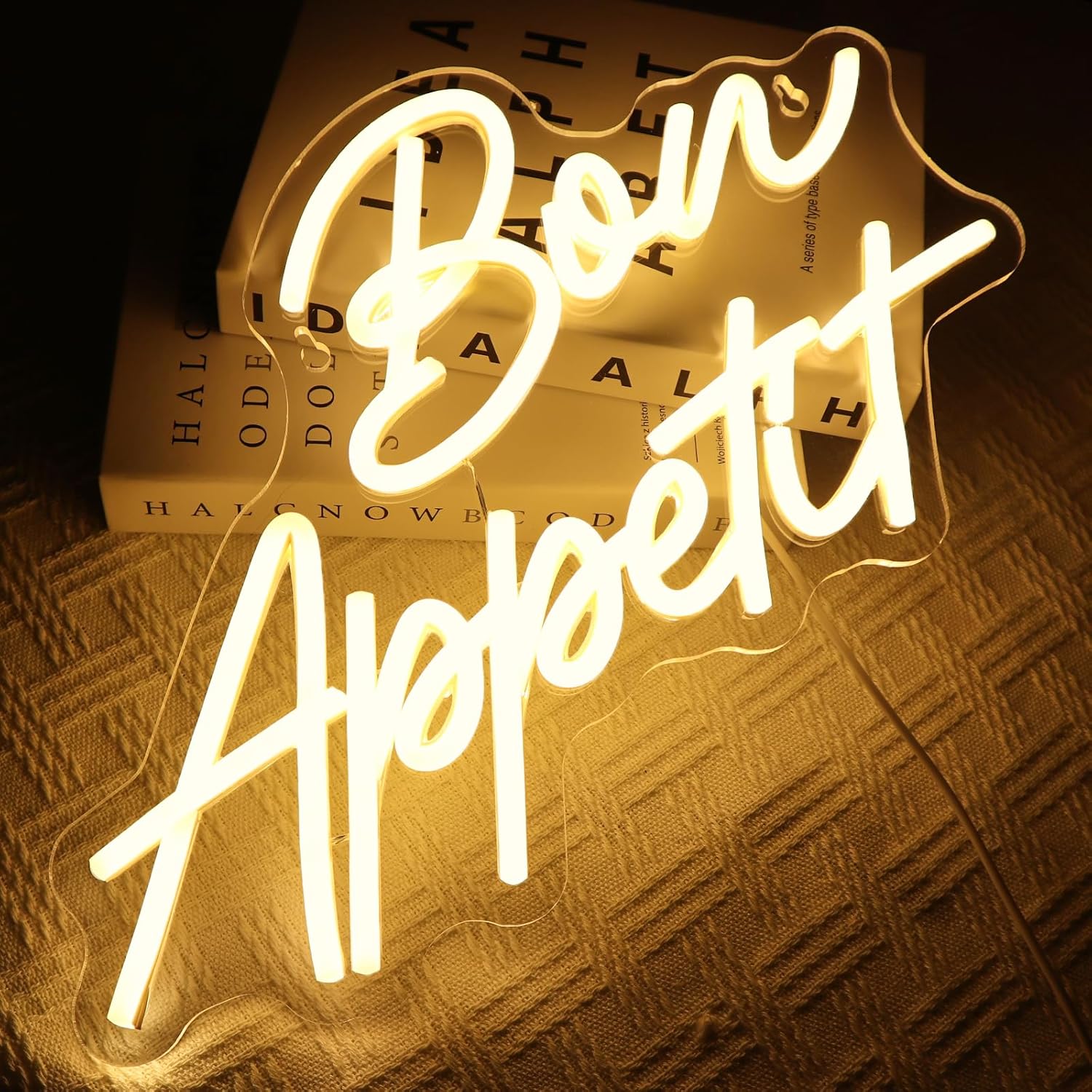 Bon Appetit Neon Light Sign LE - مراجعة Commercial Kitchen Store وسعره