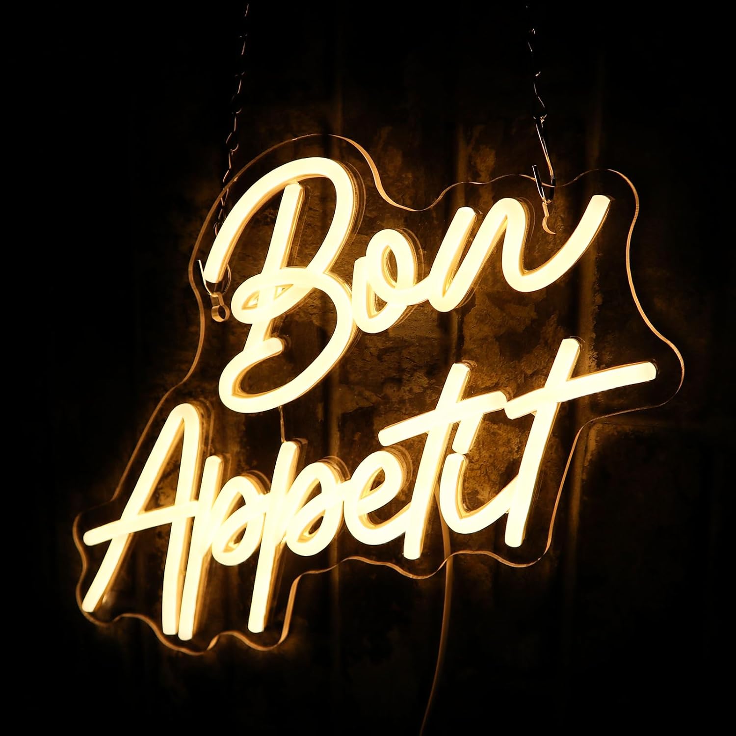Bon Appetit Neon Light Sign LE - مراجعة Commercial Kitchen Store وسعره