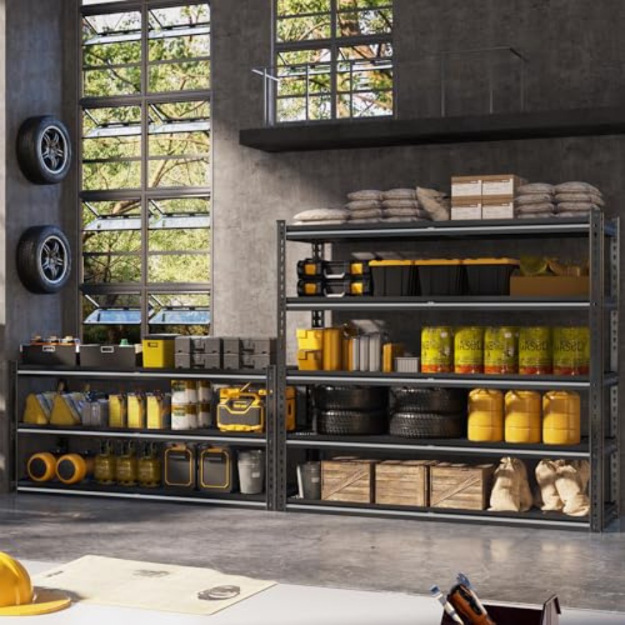 Garage Shelving Heavy Duty, 5- - مراجعة Commercial Kitchen And وسعره