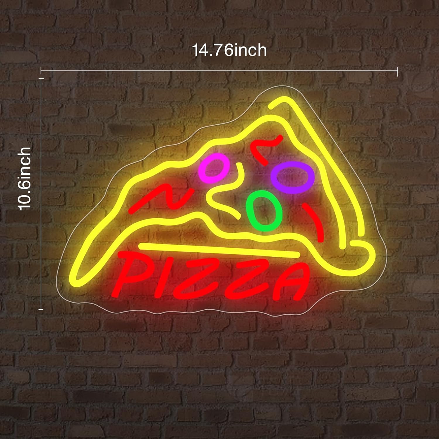 Pizza Neon Sign Bussiness Art  - مراجعة Commercial Kitchen Store وسعره