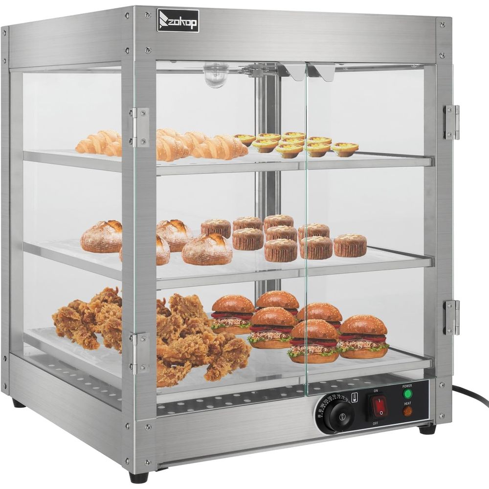 3 Tier Commercial Countertop P - مراجعة Commercial Kitchen Warmer وسعره