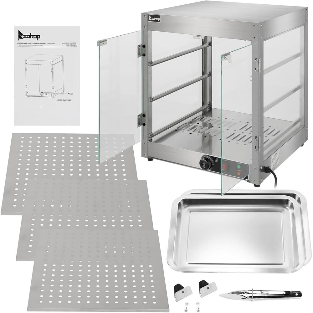 3 Tier Commercial Countertop P - مراجعة Commercial Kitchen Warmer وسعره