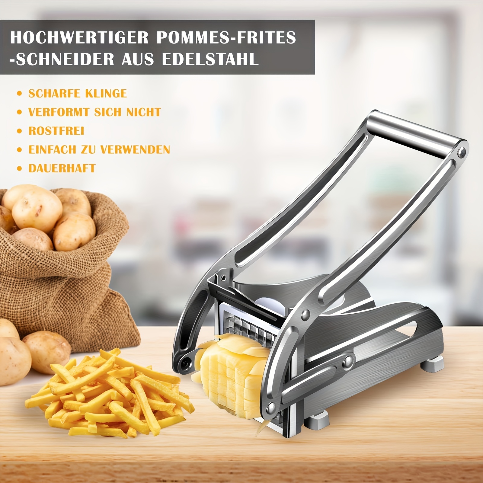 Stainless Steel Potato French  - مراجعة Commercial Potato Peeler وسعره