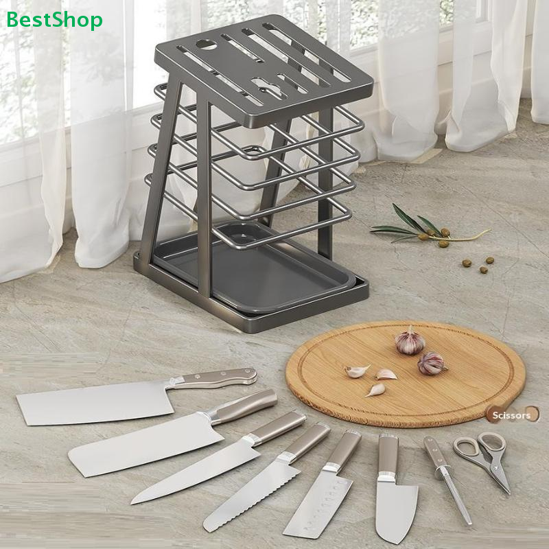 〔AG〕Universal Knife Holder wit - مراجعة Commercial Kitchen Knife Holder وسعره