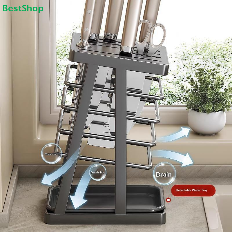 〔AG〕Universal Knife Holder wit - مراجعة Commercial Kitchen Knife Holder وسعره