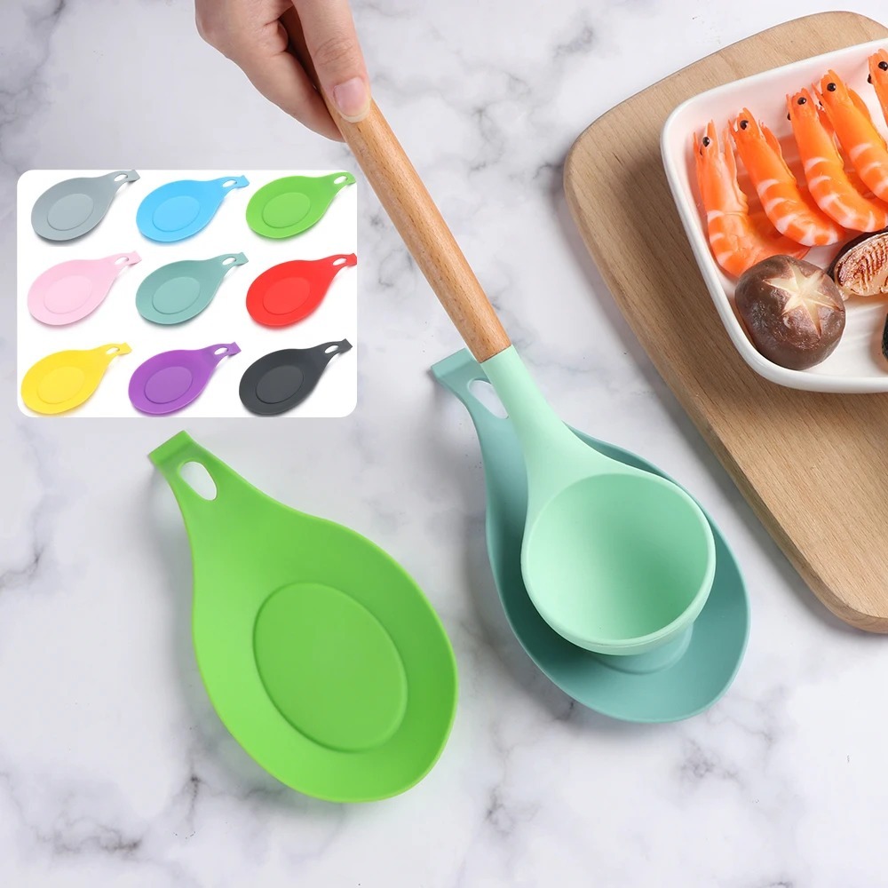 Silicone Heat Insulation Spoon - مراجعة Commercial Kitchen Warmer وسعره